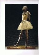 Edgar Degas Little Dancer of Fourteen Years, sculpture by Edgar Degas oil painting reproduction